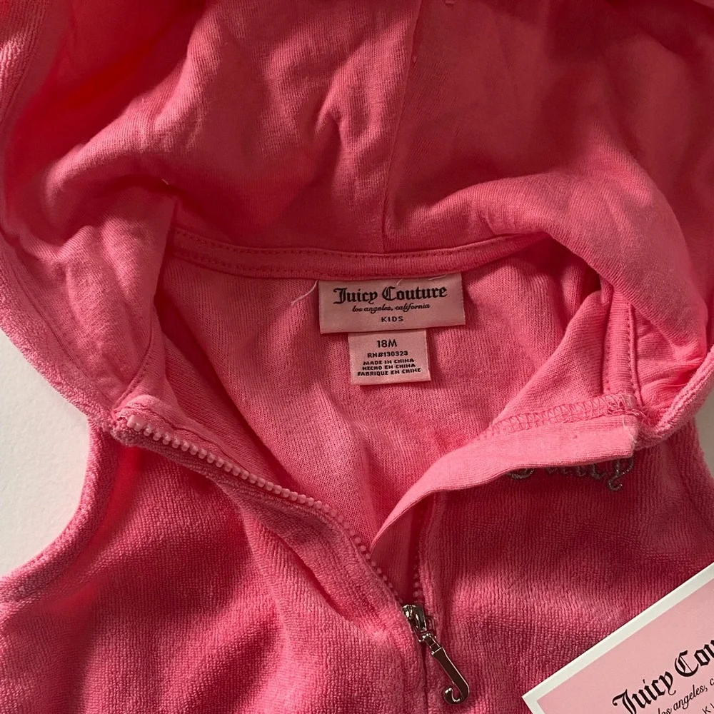 Juicy Couture Baby Girl Sleeveless Romper